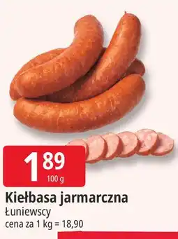 E.Leclerc Kiełbasa jarmarczna Łuniewscy oferta
