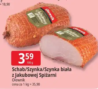 E.Leclerc Schab/Szynka/Szynka biała z Jakubowej Spiżarni Olewnik oferta