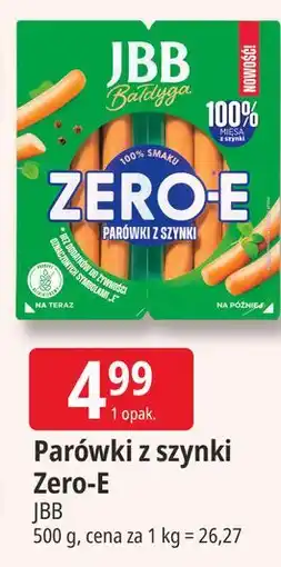 E.Leclerc Parówki z szynki Zero-E JBB oferta