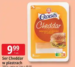 E.Leclerc Ser Cheddar w plastrach Croisés oferta