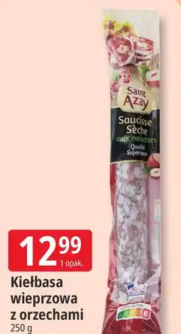 E.Leclerc Kiełbasa wieprzowa z orzechami Saint Azay oferta