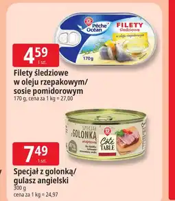 E.Leclerc Filety śledziowe w oleju rzepakowym/sosie pomidorowym oferta