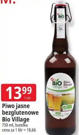 E.Leclerc Piwo jasne bezglutenowe Bio Village oferta