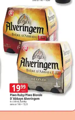 E.Leclerc Piwo Ruby/Piwo Blonde D`Abbaye Alveringem oferta