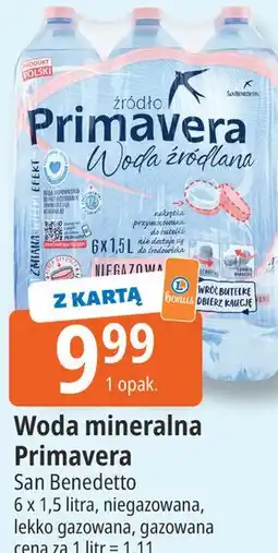 E.Leclerc Woda mineralna Primavera oferta