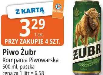E.Leclerc Piwo Żubr oferta