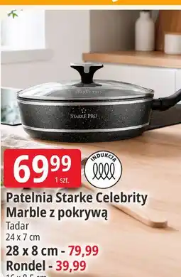 E.Leclerc Patelnia Starke Celebrity Marble z pokrywą oferta