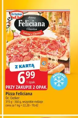 E.Leclerc Pizza Feliciana Salame e Chorizo Dr. Oetker oferta