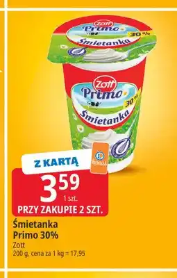 E.Leclerc Śmietanka Zott Primo 30% oferta