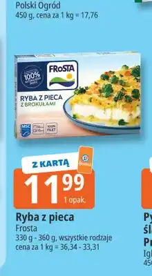 E.Leclerc Ryba z pieca z brokułami Frosta oferta