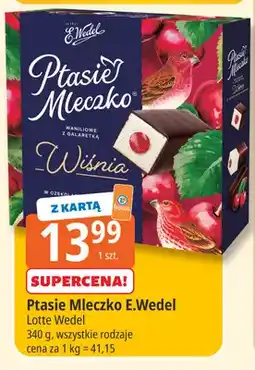 E.Leclerc Ptasie Mleczko E.Wedel Wiśnia oferta