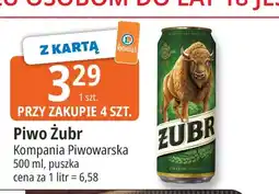 E.Leclerc Piwo Żubr oferta