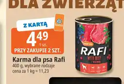 E.Leclerc Karma dla psa z wołowiną Rafi oferta