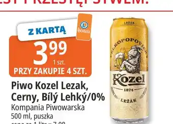 E.Leclerc Piwo Kozel Lezak oferta