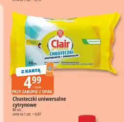 E.Leclerc Chusteczki uniwersalne cytrynowe Clair oferta