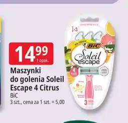 E.Leclerc Maszynki do golenia BiC Soleil Escape 3 Citrus oferta
