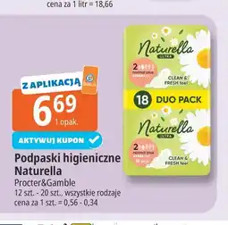 E.Leclerc Podpaski higieniczne Naturella Ultra Duo Pack oferta