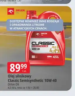 E.Leclerc Olej silnikowy Classic Semisynthetic 10W-40 oferta
