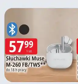 E.Leclerc Słuchawki bezprzewodowe Muse M-260 FB/TWS oferta