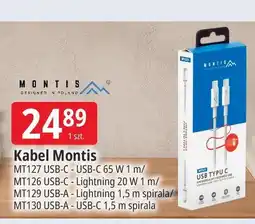 E.Leclerc Kabel USB-C - USB-C Montis MT127 oferta