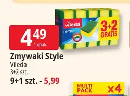E.Leclerc Zmywaki Style Vileda 3+2 gratis oferta