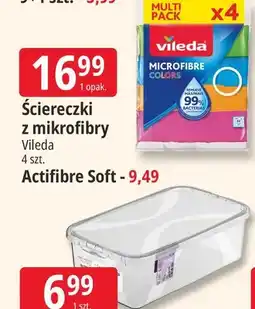 E.Leclerc Ściereczki z mikrofibry Vileda 4 szt oferta