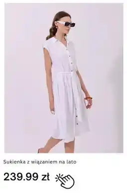 Monnari Sukienka z wiązaniem na lato oferta