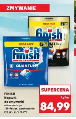 Kaufland Kapsułki do zmywarki Finish Powerball Quantum oferta