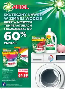 Kaufland Proszek do prania Ariel Fast Dissolving Alpine Color oferta