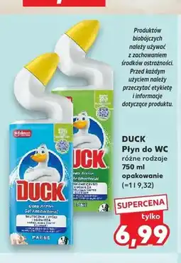 Kaufland Płyn do WC Duck Deep Action Gel Marine oferta