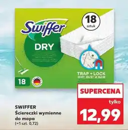Kaufland Ściereczki wymienne do mopa Swiffer Dry oferta