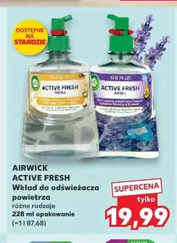 Kaufland Wkład do odświeżacza powietrza Air Wick Active Fresh oferta