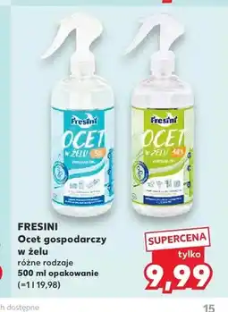 Kaufland Ocet gospodarczy w żelu Fresini 5% oferta