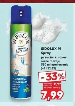 Kaufland Spray przeciw kurzowi Sidolux M oferta