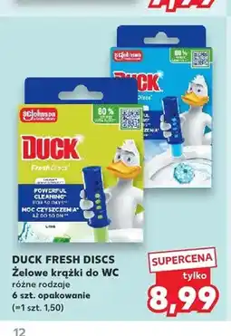 Kaufland Żelowe krążki do WC Duck Fresh Discs 6-pak oferta