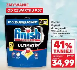 Kaufland Kapsułki do zmywarki Finish Ultimate Lemon oferta