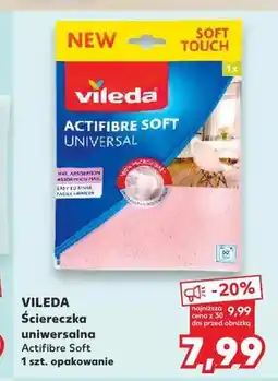 Kaufland Ściereczka uniwersalna Vileda Actifibre Soft oferta