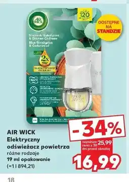 Kaufland Elektryczny odświeżacz powietrza Air Wick oferta
