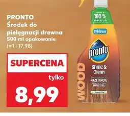 Kaufland Środek do pielęgnacji drewna Pronto Wood Shine & Clean oferta