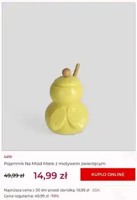 Pojemnik na miód Miele z motywem zwierzęcym home&you