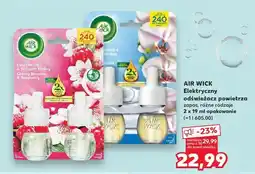 Kaufland Elektryczny odświeżacz powietrza zapas Air Wick Kwiat Wiśni i Soczyste Maliny 2-pak oferta