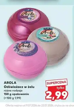 Kaufland Odświeżacz w żelu Arola Lawenda oferta