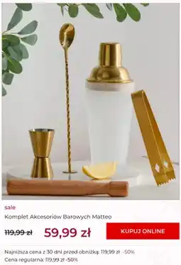 Home&You Komplet akcesoriów barowych Matteo home&you oferta