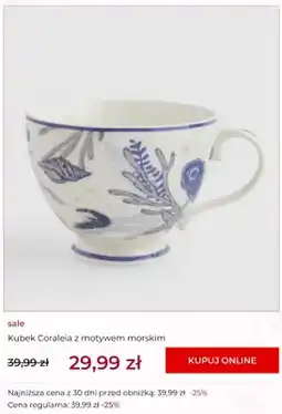 Home&You Kubek Coraleia z motywem morskim Home&You oferta