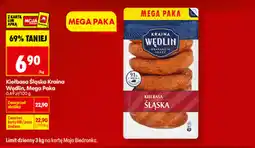 Biedronka Kiełbasa Śląska Kraina Wędlin, Mega Paka oferta