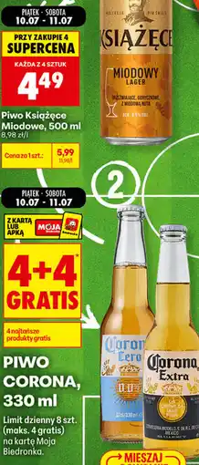 Biedronka PIWO CORONA oferta