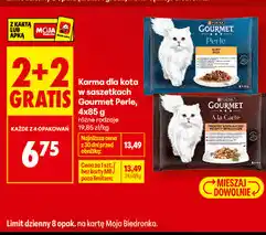 Biedronka Karma dla kota w saszetkach Gourmet Perle oferta