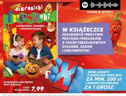Kaufland Książeczka Rozrabiaki Freszaki Łamigłówki zadania i audioprzygody oferta