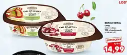 Kaufland Lody Jak Dawniej śmietanka z wiśnią Bracia Koral oferta