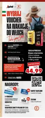Kaufland Kawa ziarnista Segafredo Caffè Crema Classico oferta